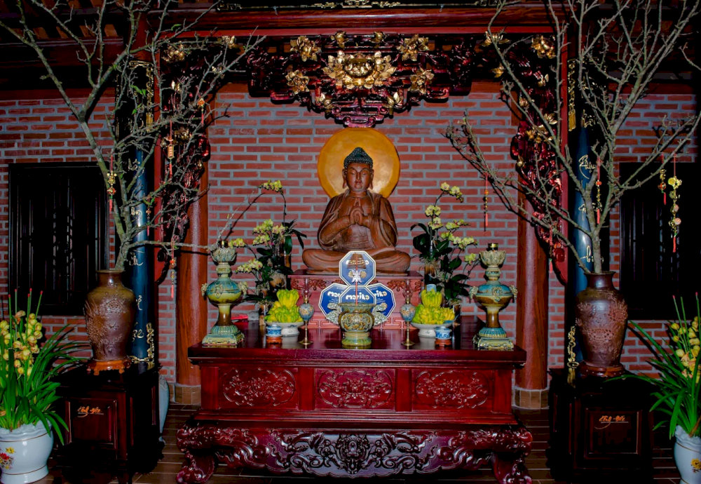 Tượng Phật an nhiên